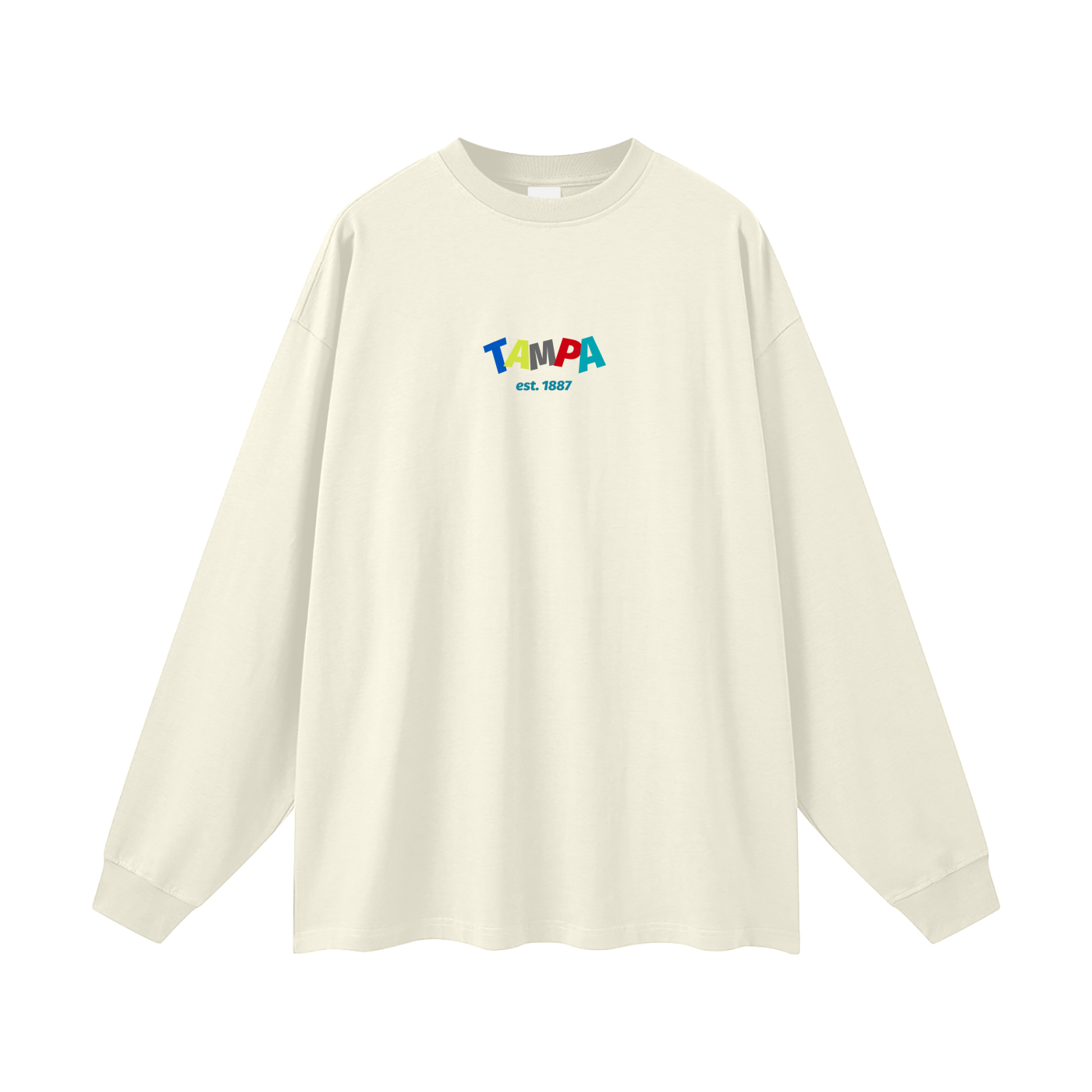 Tampa Weekly Oversized Long Sleeve Tee